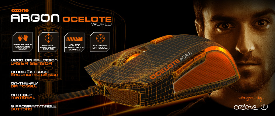 OZONE Argon Ocelote WORLD1