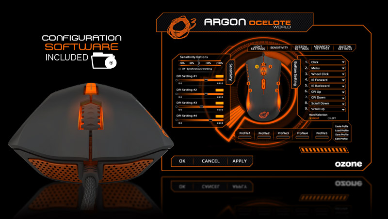 OZONE Argon Ocelote WORLD3