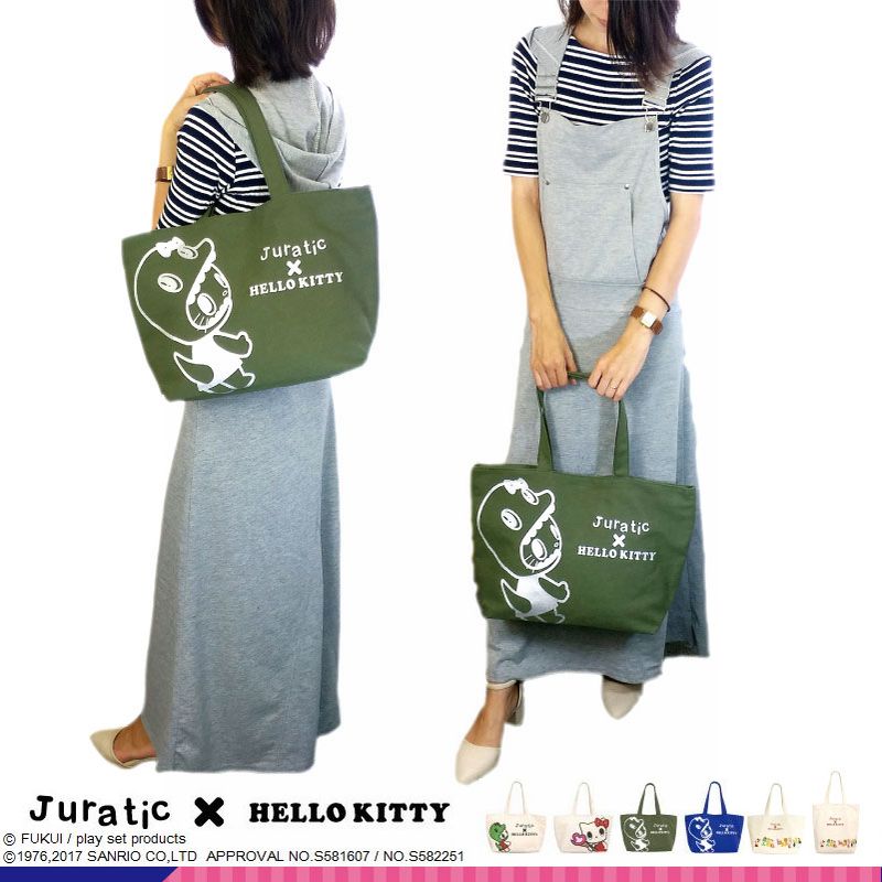 Juratic×HELLO KITTY トートバック/キティちゃんトートバック2