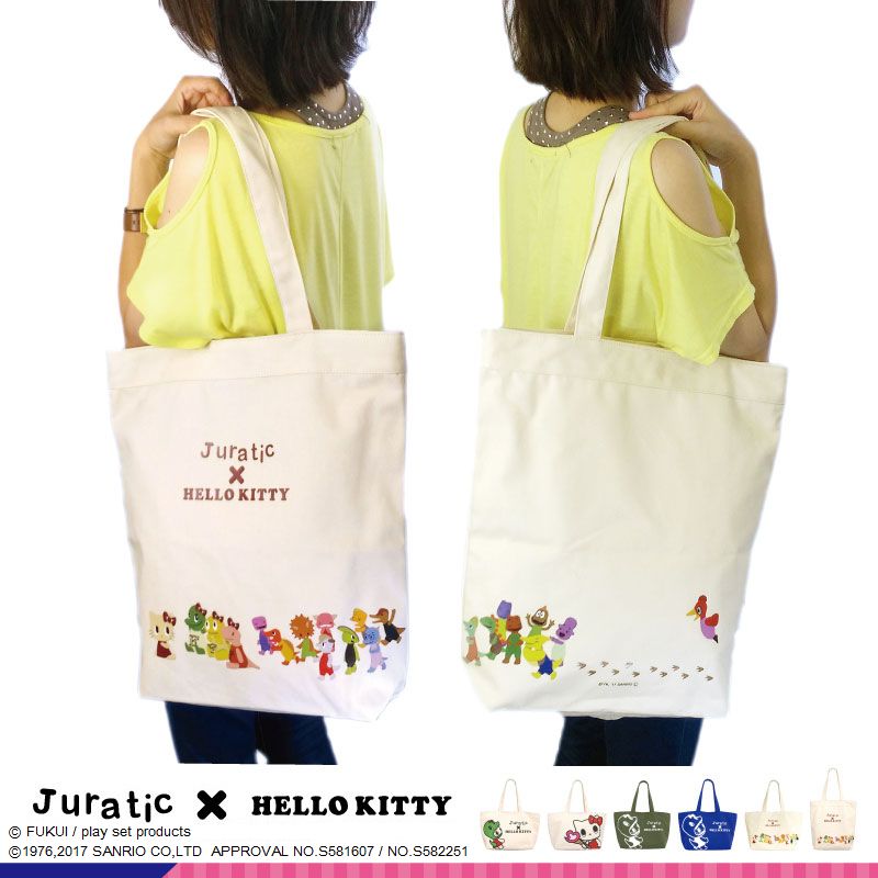 Juratic×HELLO KITTY トートバック/キティちゃんトートバック5